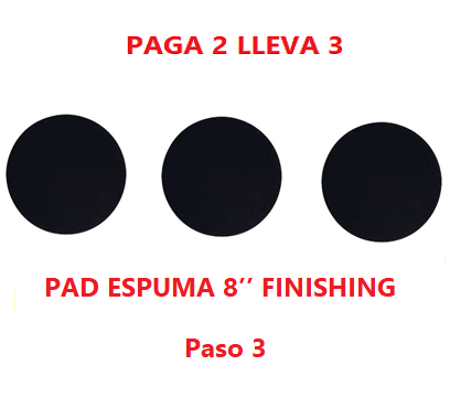 3D PAD ESPUMA 8’’ FINISHING