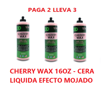 3D CHERRY WAX 16OZ - CERA LIQUIDA EFECTO MOJADO