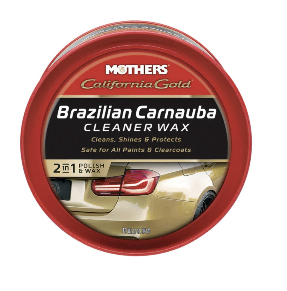 California Gold® Brazilian Carnauba Cleaner Paste 12oz