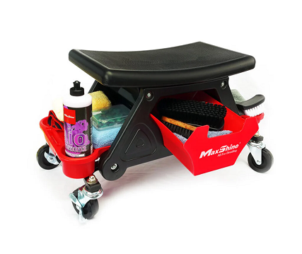 702303  Asiento bajo para detallado con portabotellas