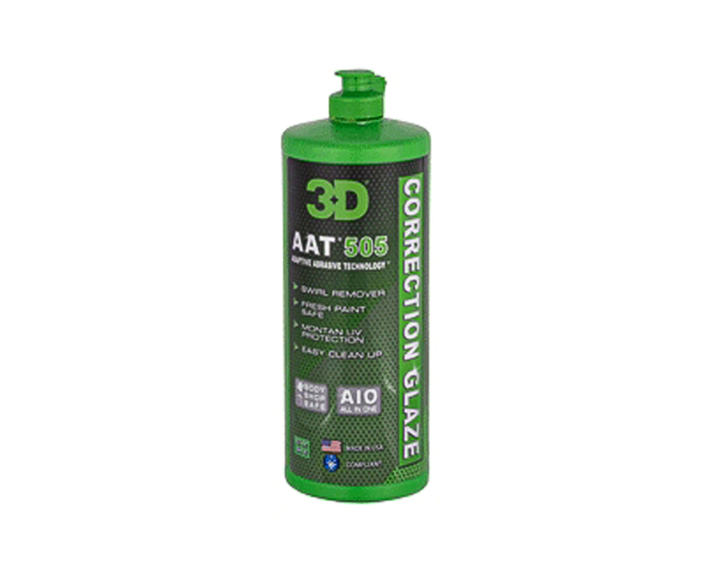 3D AAT505  CORRECTION GLAZE 32OZ - CORRECTOR 3 EN 1 CON MONTAN WAX